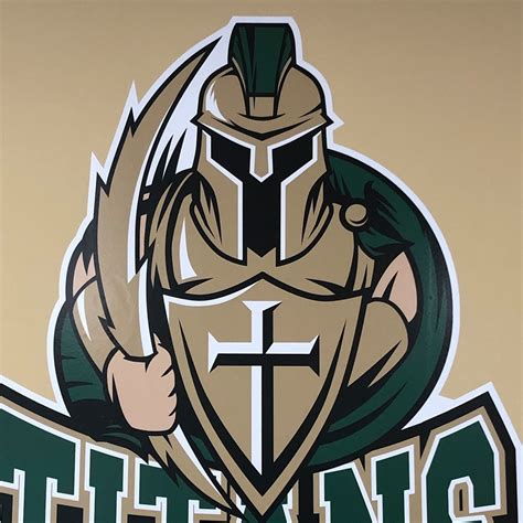 Image result for Blessed Trinity Titans Logo
