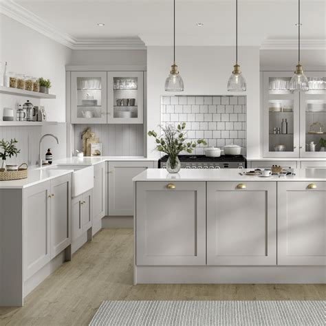 Light Grey Kitchen Cabinets