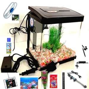 KSH Store-10 Litre Aquarium Modern Fish Tank Full Kit ( combo offer ...