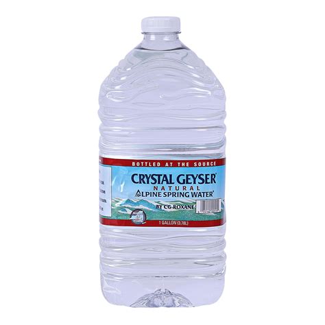 Crystal Geyser Alpine Spring Water, Drinking Bottled Natural Water, 1 ...