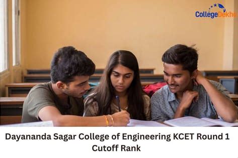 Dayananda Sagar College of Engineering KCET Round 1 Cutoff Rank 2025 ...