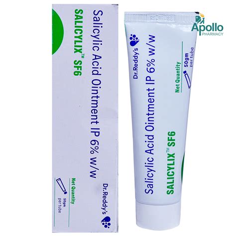 Buy Salicylix SF 6% Ointment | 19 Minutes Delivery | Apollo Pharmacy