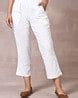 Buy White Trousers & Pants for Women by LAKSHITA Online | Ajio.com