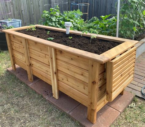 High Raised Garden Bed Plans at Steven Tolle blog