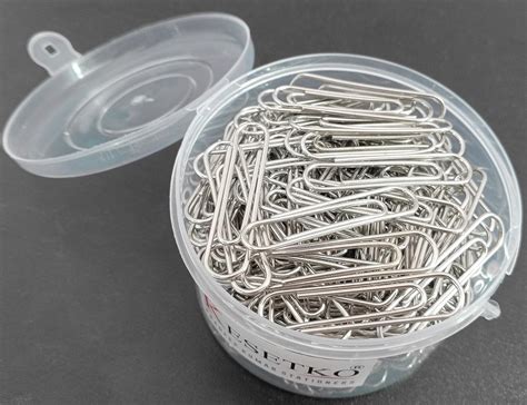 KESETKO Stainless Steel Large Paper Clips, Big Paper Clips 200 Peace 50 ...