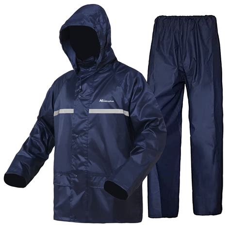 Buy HANMENGXUANRain Suit, Rain Gear for Men Women Waterproof Work ...