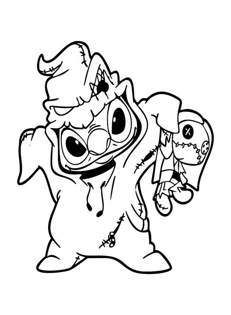 Disney Halloween Coloring Pages