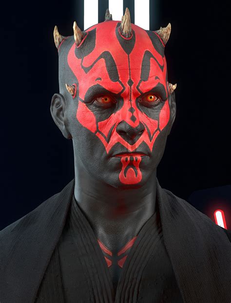 Darth Maul Face Animated