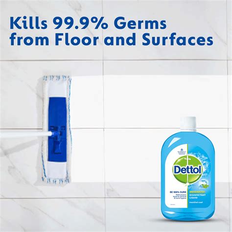 Buy DETTOL LIQUID DISINFECTANT - PERSONAL HYGIENE SURFACE DISINFECTANT FLOOR CLEANER MENTHOL ...