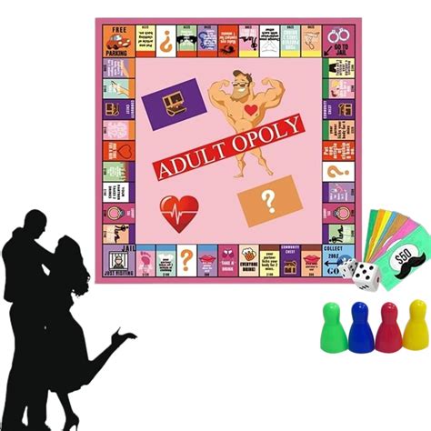 Valentines Day Gift,Adultopoly Board Game,Adult Monopoly,Relationship ...