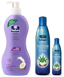 Buy Parachute Advansed Aloe Vera Enriched Coconut Hair Oil, 250ml (Free ...