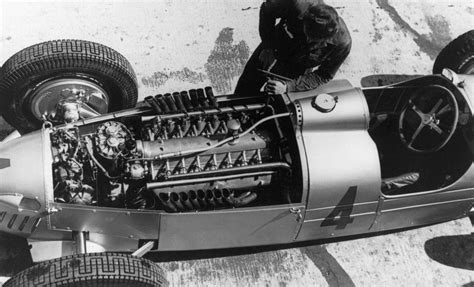 16 cylinders and 270 mph, in 1938: The Auto Union V-16 was an audacious ...