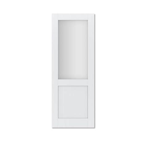 Buy Prebuilt Frosted Glass Door Slab, Paintable & Prefinished Interior ...