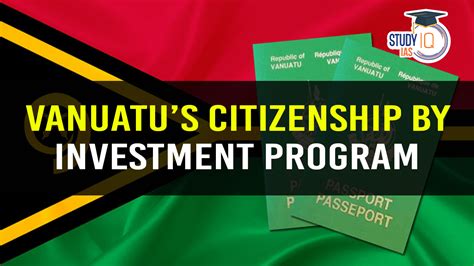 Vanuatu’s Citizenship by Investment Program