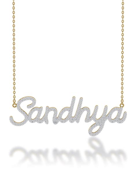 Bespoke Diamond Name Necklace - Evol Jewels