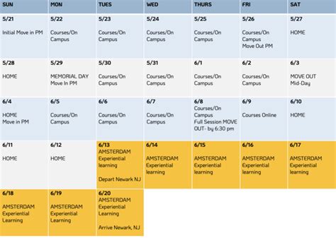 CCS Academic Calendars | Career & Community Studies