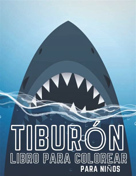 Tiburon Libro Para Colorear Para Ninos Lindas Paginas Para Colorear ...