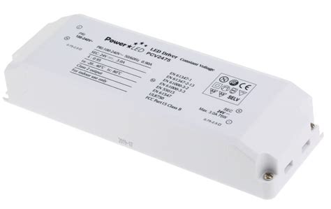 PCV2475 PowerLED | PowerLED LED Driver, 24V Output, 75W Output, 3.15A ...