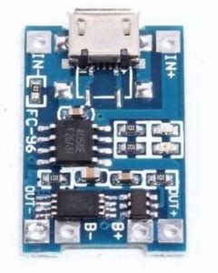 CyberSupreme Cheap & Best TP4056 5V 1A Micro USB 18650 Lithium Battery ...