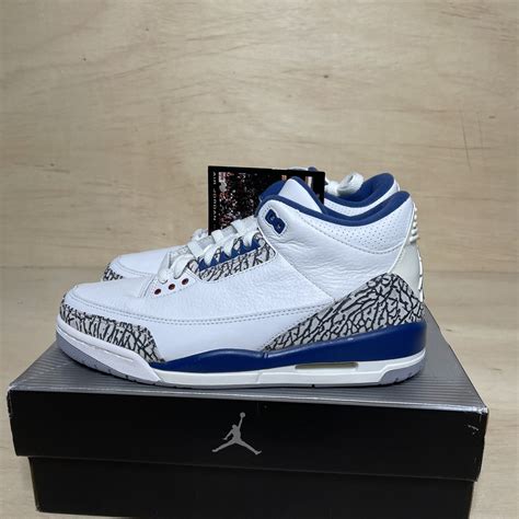 Jordans 3 Retro Blue