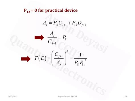 Image result for Transmission Matrix Method