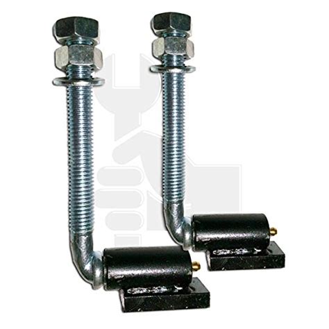 J Bolt gate Hinges Heavy Duty 5/8" Pivot Hinge Adjustable Barrel ...