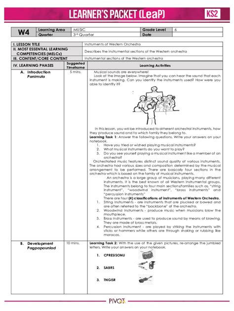 DepEd Pivot 4A Module 的图像结果