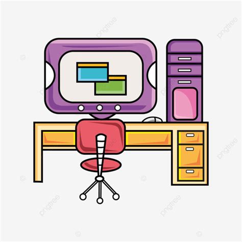 Desktop Computer Cartoon 的图像结果