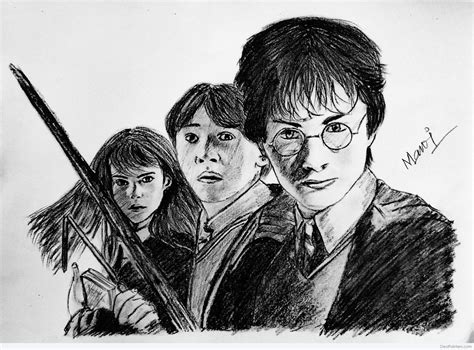 Hermione Sketch at PaintingValley.com | Explore collection of Hermione Sketch