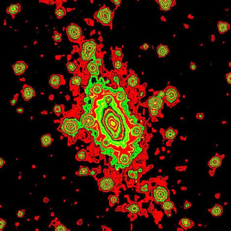 Spirals and trubulence in large scale cosmic structures