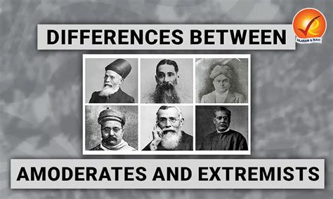 Difference Between Moderates and Extremists, Key Points