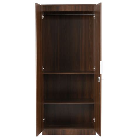 Buy Nilkamal Joyce 2 Door Wardrobe (Classic Walnut) Online In India