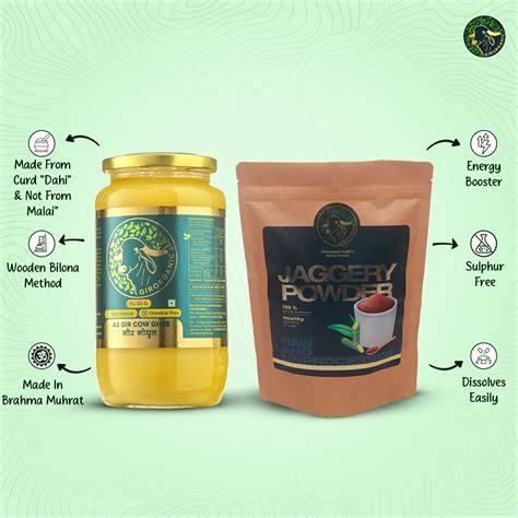 A2 Ghee & Jaggery Wellness Combo