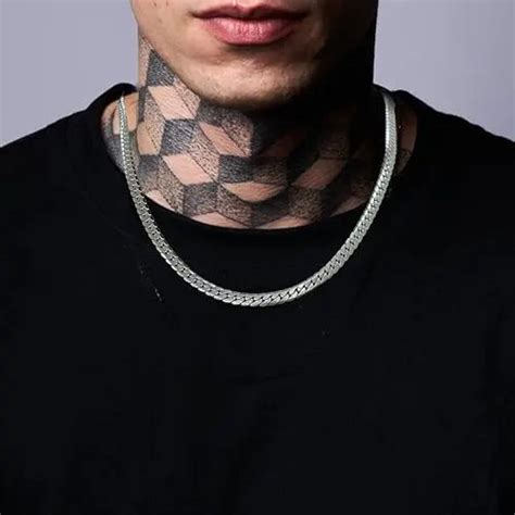Silver Cuban Chain Necklace - Salve