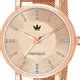 Crestello Elegant Rose Gold-Plated Analog Wrist Timepiece for Women ...