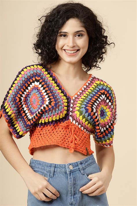 Ajoobaa "Blouson" Handmade Pure Cotton Top – Okhaistore