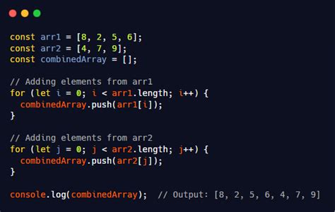 How to Combine 2 Arrays Using Map in JavaScript 的图像结果
