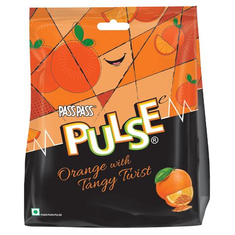 Pulse Orange Candy 190gram /209gram/202.5gram (Weight May Vary ...