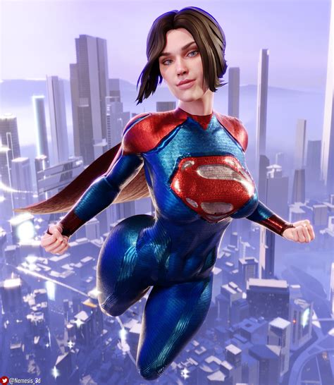 Supergirl, (Nemesis_3d) [DC] : r/rule34