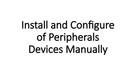 Image result for How to Install Computer Peripherals