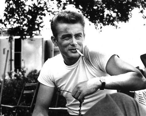 Download James Dean Smoking A Cigarette Wallpaper | Wallpapers.com