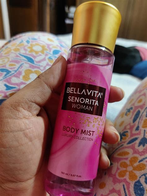 Bella Vita Luxury Senorita Women Body Spray Mist Perfume for Refreshing ...
