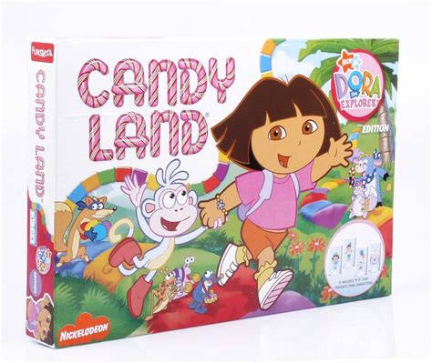 FUNSKOOL Dora The explorer Candy Land Party & Fun Games Board Game ...