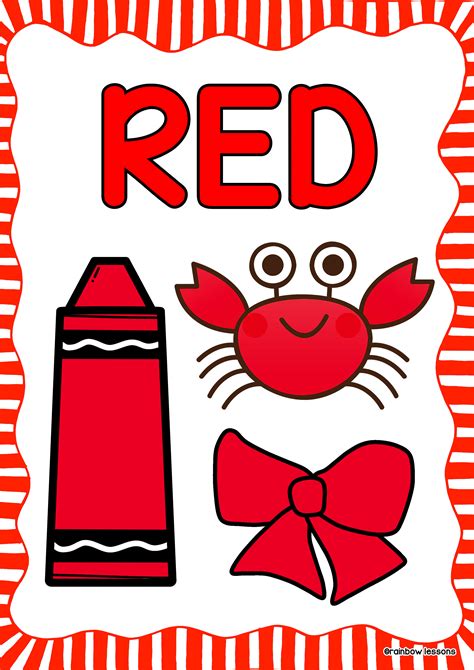Color Red Clipart