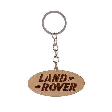 Land Rover | Wooden Customised Keychain | The Engraved Store