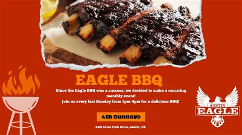 Eagle BBQ Sunday, 8201 Cross Park Dr, Austin, TX, United States, Texas ...