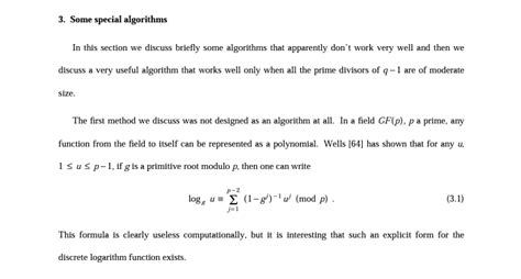 Discrete Logarithm Problem 的图像结果