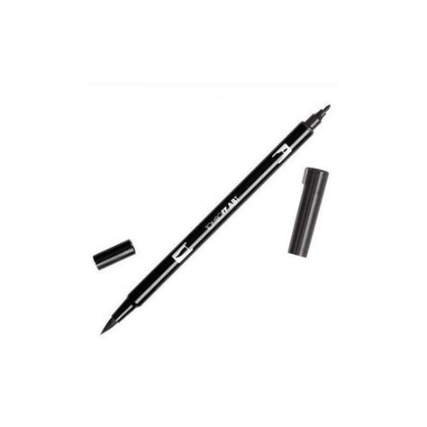 Tombow Dual Brush Pen Black | Artzo India