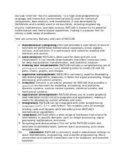 Image result for Key Components of MATLAB