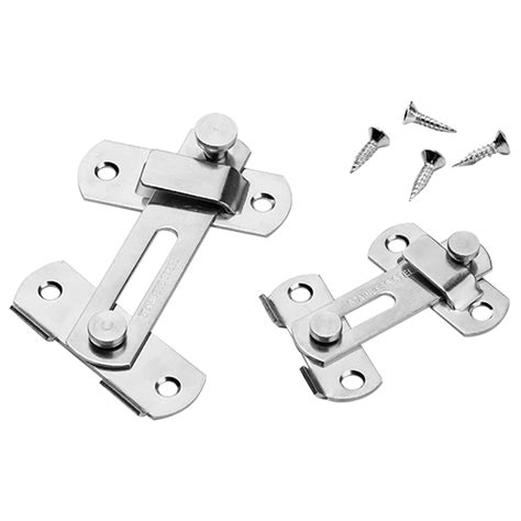 HASTHIP® 2PCS 3 Inch Stainless Steel Flip Latch Gate Latches Bar Lock ...